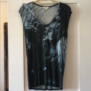 Helmut Lang feather top